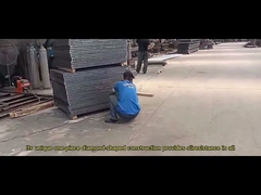 ट्रक हैवी ड्यूटी स्टील ग्रेटिंग हॉट डिप गैल्वेनाइज्ड हैंड वेल्डेड