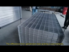 गैल्वेनाइज्ड सिल्वर स्टील ग्रेटिंग आउटडोर सीवेज चेकर्ड प्लेट