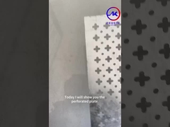 विभिन्न प्रकार के एपर्चर के लिए अनुकूलित उच्च गुणवत्ता वाले पंचिंग प्लेट