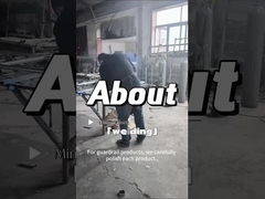 1.2 मीटर पोस्ट ऊंचाई वेल्डेड मेष बाड़ स्टील पोस्ट और 50x50 मिमी आकार के साथ