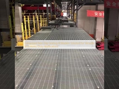 जस्ती गैर-स्लिप ग्रेटिंग: बहुमुखी और भारी-भरकम अनुप्रयोगों के लिए एक आधुनिक समाधान