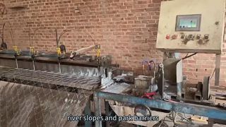 अफ़्रीका में उपयोग किया जाने वाला एक लोकप्रिय उत्पाद, जो विभिन्न क्षेत्रों में सजावटी तार जाल बाड़ के लिए भी उपयुक्त है।