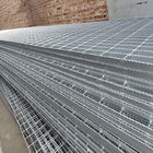 Hot Dipped Galvanized Serrated Steel Grating Platform Floor Grid Welded