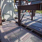 Industrial Galvanized Sheet Metal Grates Galvanized Open Steel Floor Grating