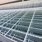 Hot Dipped Galvanized Serrated Steel Grating Press Welded 2mm