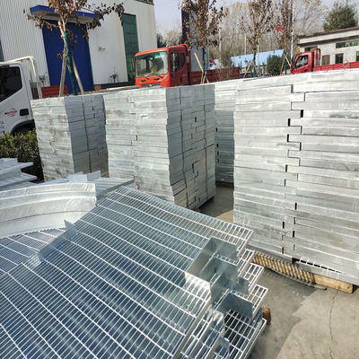 Industrial Galvanized Bar Grating Clips Building Material Floor Walkway Steel Grating