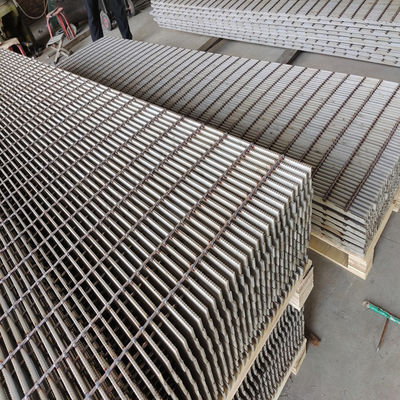 Galvanized steel driveway grating floor serrated steel grating (Variant 2)