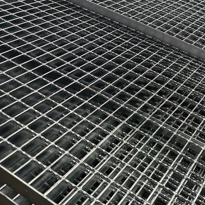Cost-Effective Convenient Hot Dipped Galvanized Serrated Grating 30 X 5 Mm Galvanized Toothed Steel Grating