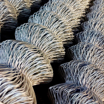 Versatile Chain Link Fence with Flexible Mesh Size and Thickness Options Providing Security and Ventilation Performance