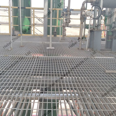 Industrial Platform Walkway  3.0MM Thickness Stainless Steel Grating